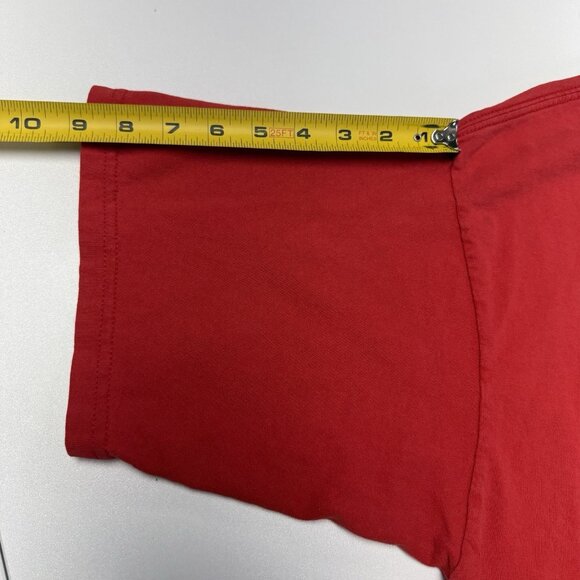 Vintage Anaheim Angels T Shirt Mens XL Red Los Angeles Lee Sport Y2K - Picture 10 of 10